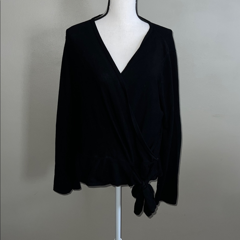 New York & Company faux wrap top